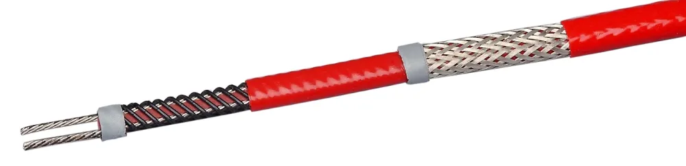RAYCHEM 12XTV2-CT Värmekabel 38 W/m, 230 V, röd