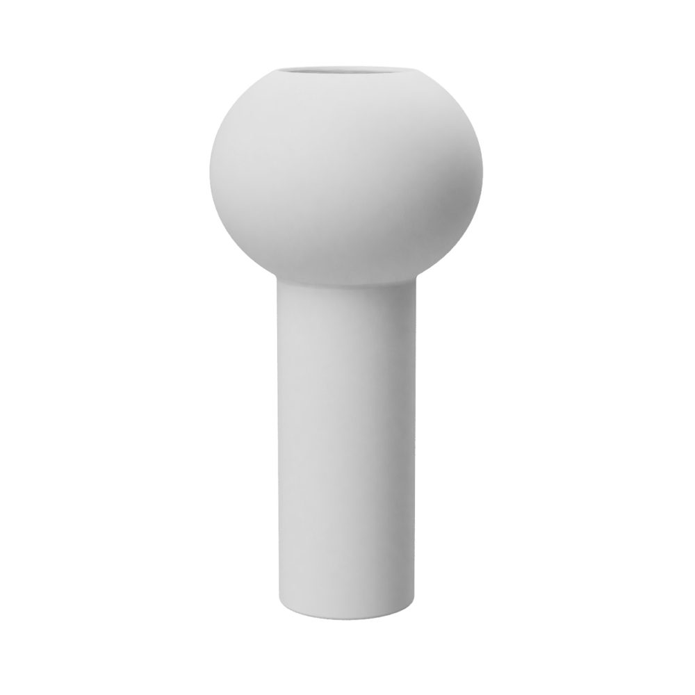 Pillar vas 24 cm, White