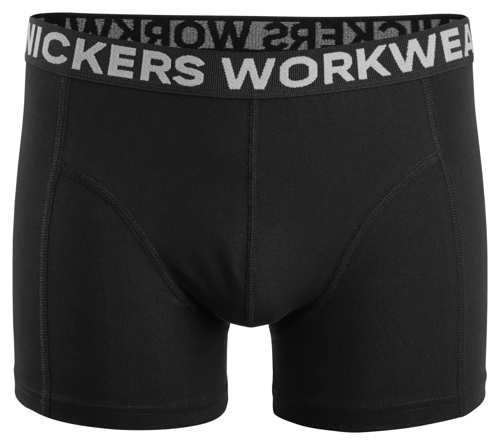 Snickers Workwear 9436-0400 Kalsong svart, 2-pack XXL