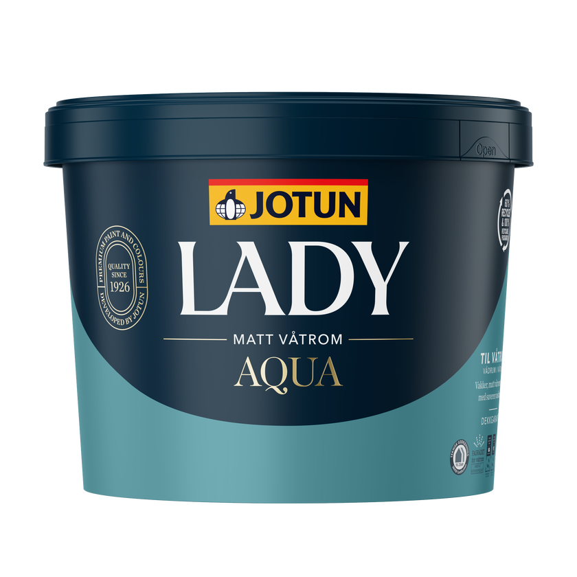 Lady Aqua Matt 2,7L Kulör