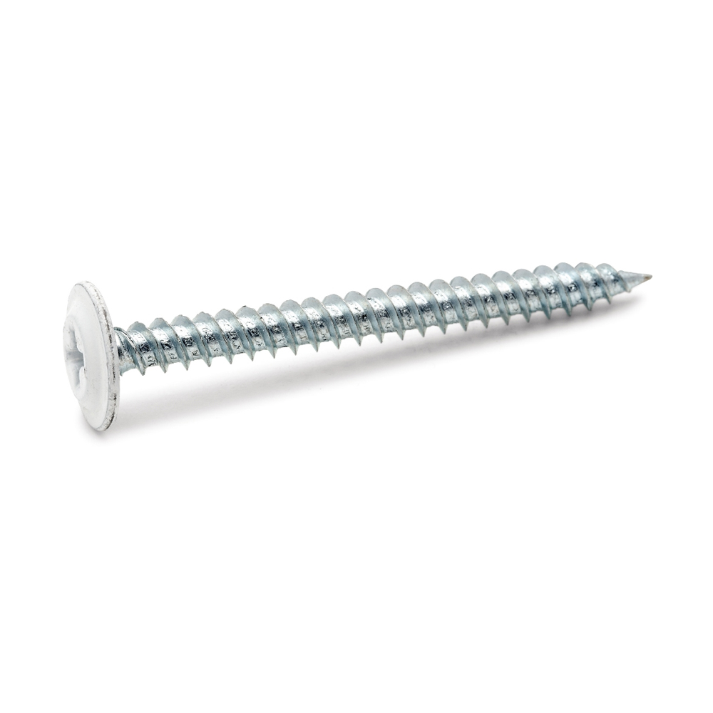 Montageskruv 4,2x45mm Vit 250st Fast 285260