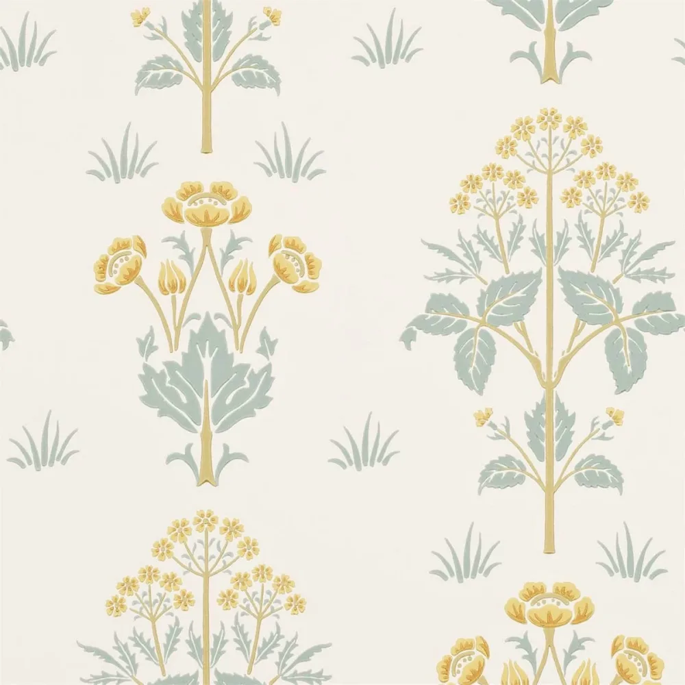 Compilation Meadow Sweet Gold/slate Dcmw216829 Guld Tapet | Stuvbutiken - Bild 2