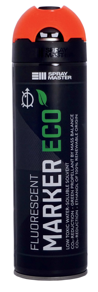 MARKERINGSFÄRG SPRAY MASTER ECO II FLUOR ORANGE