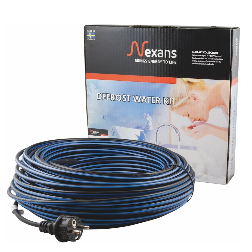 Defrost Water, Värmekabel För Frostskydd, 25m, Nexans 8956425