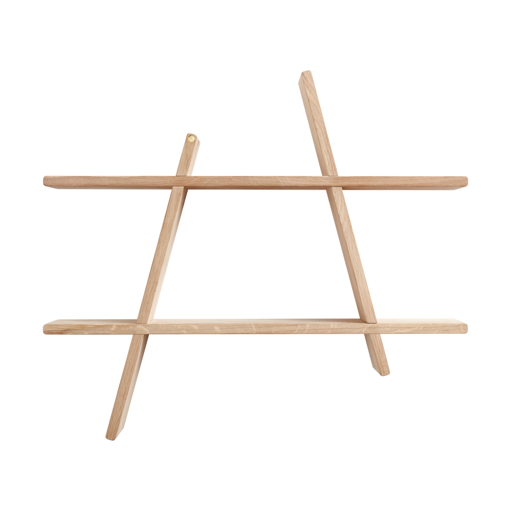 A-Shelf vägghylla Large 78x12x67 cm, Oak