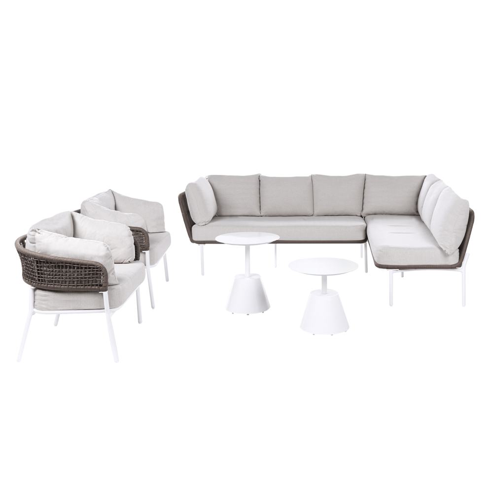 Soffgrupp utomhus 7-Sits Robella med Bord