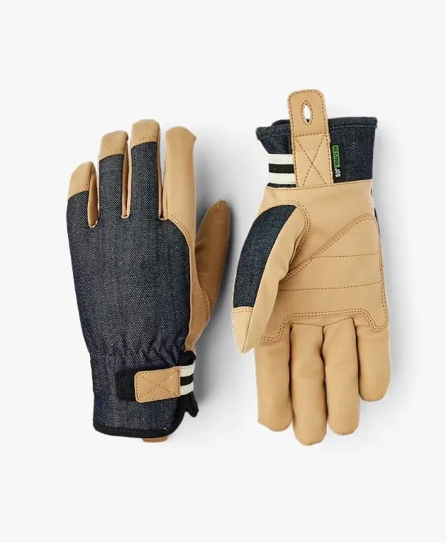 Hestra Pro Duratan Flex Arbetshandske denim, syntetmocka 8