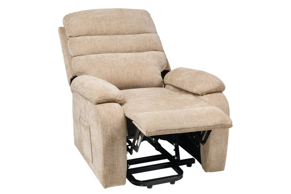 Elektrisk reclinerfåtölj Rise Beige