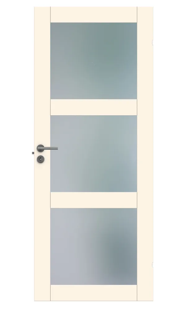 Swedoor Unique GW 03L Innerdörr svart ek 925x2040 mm