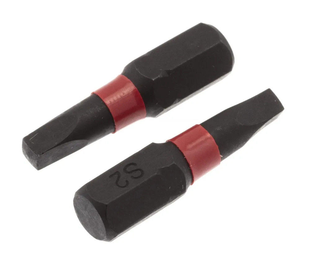 PELA 507816 Bits fyrkant, 2-pack R1, 90 mm