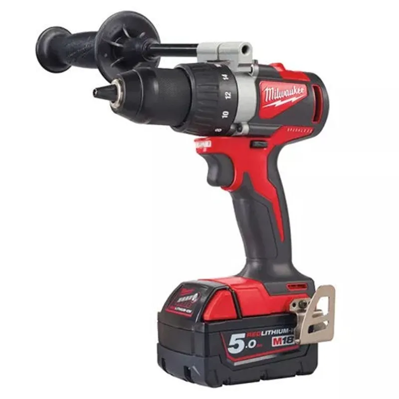 Milwaukee M18 BLDD2-502X Borr-/Skruvdragare 18V (2x5,0ah)