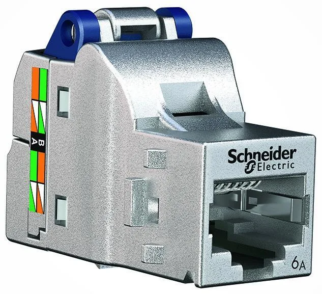 Schneider Electric S-One DPM Kat 6A STP Modularjack Avskärmad 12 st.