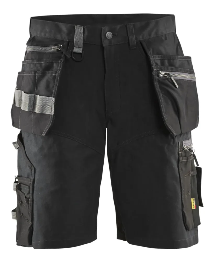 Blåkläder 159813439900C60 Arbetsshorts med stretch, svart Stl C60