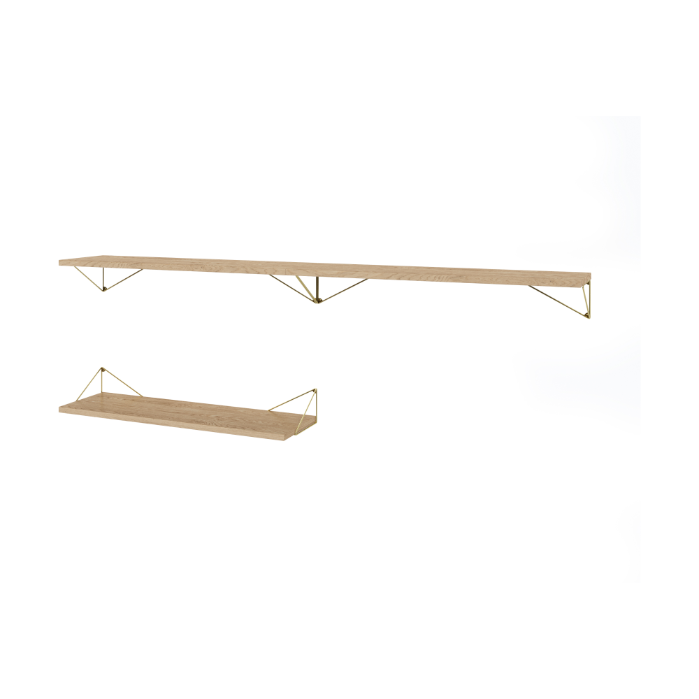 Pythagoras Bundle A hyllsystem ek-mässing