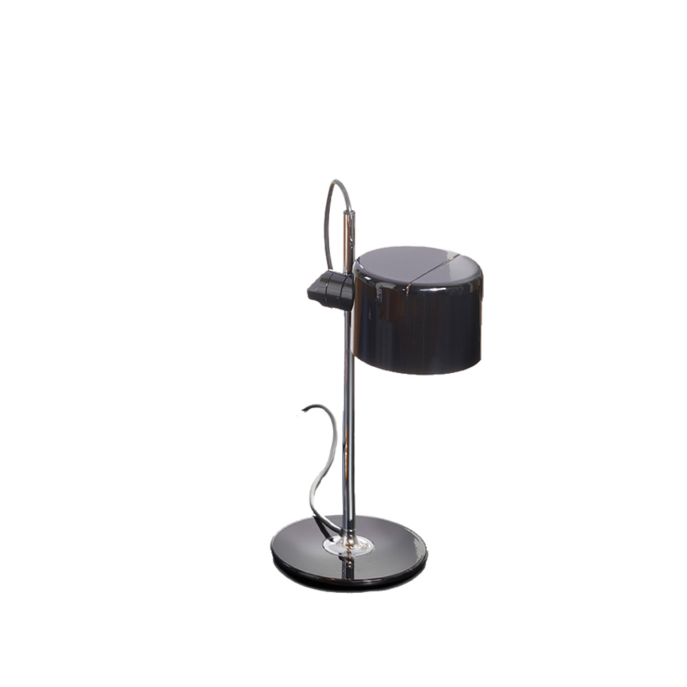 Coupé Mini bordslampa, glossy black