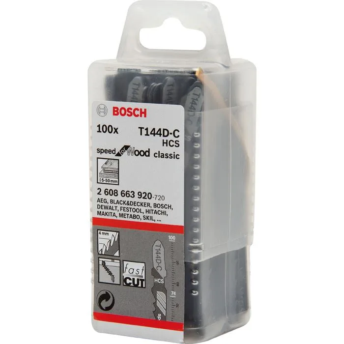Bosch Speed for Wood Sticksågsblad 180mm 3-pack