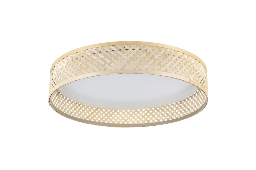 Taklampa Eglo Luppineria Ø380 mm Vit Brun