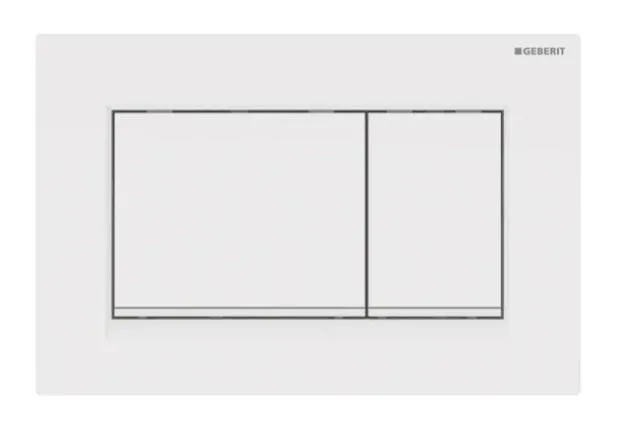 Geberit Sigma 30 Spolplatta matt, svart, plast - Bild 2