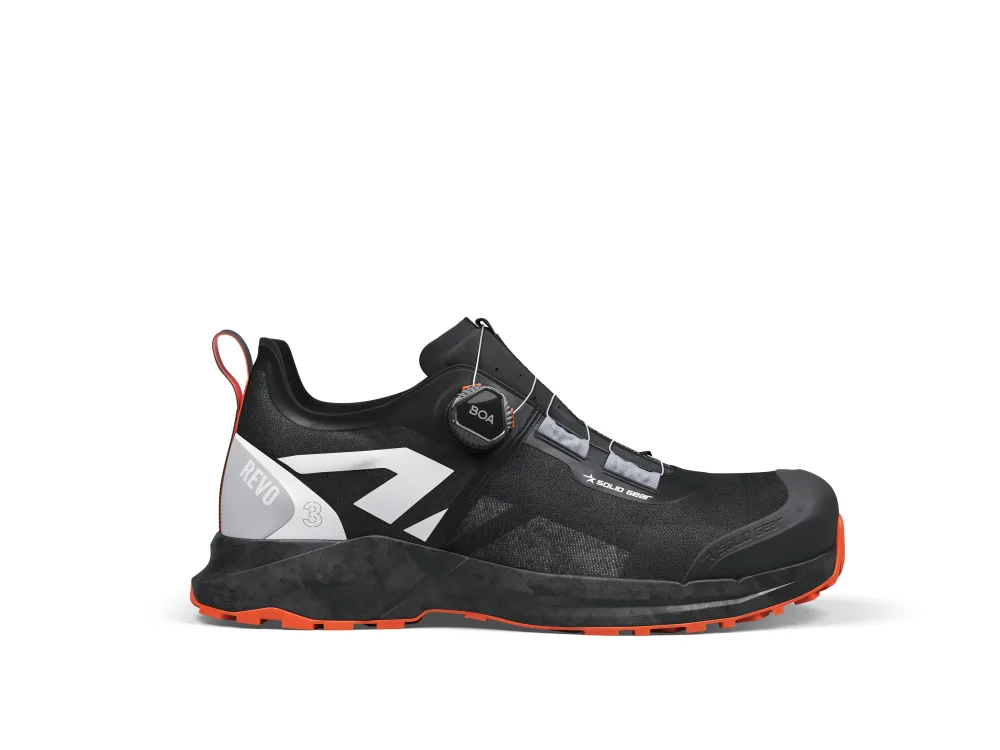 Solid Gear REVO 3 Skyddssko svart/gul 48