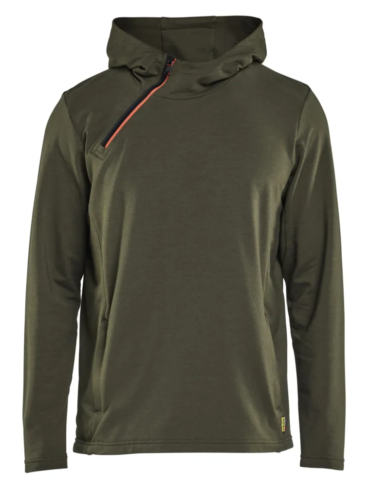 Blåkläder 3594-2547 Huvtröja halvzip Ljus nougat