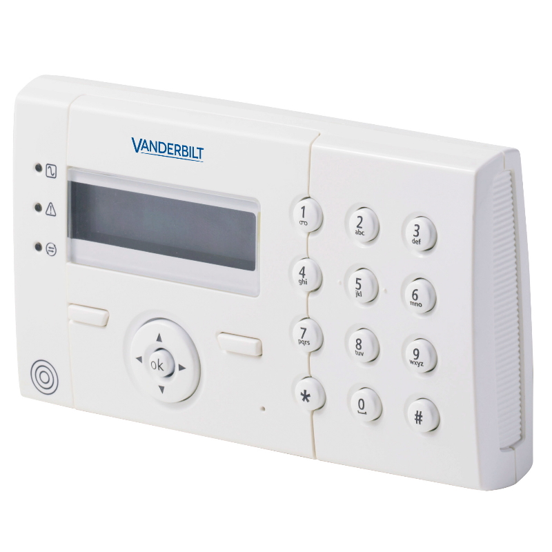 Manöverpanel Intrunet SPC K421, VANDERBILT