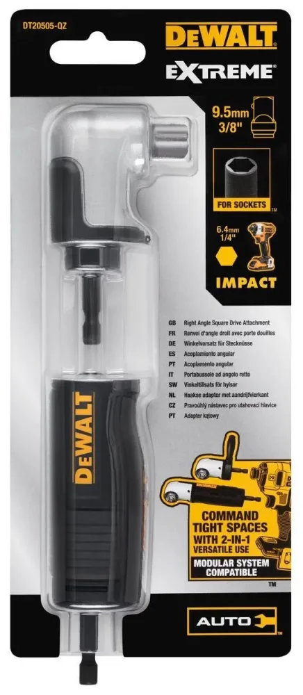 Dewalt DT20505-QZ Vinkelhållare 3/8"