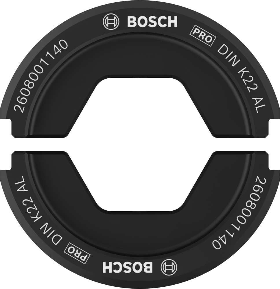 PRESSBACKAR BOSCH DIN K22 AL