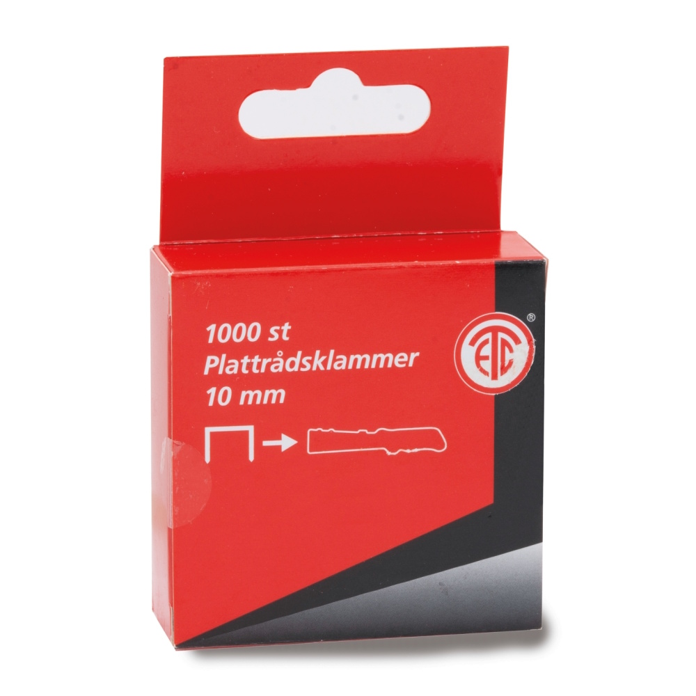 Häftklammer 10mm 1000stx20pak ETC 999117
