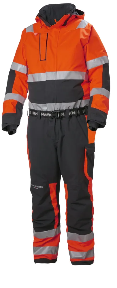 Helly Hansen Workwear Alna 71694_269 Vinteroverall varsel, orange/svart C58