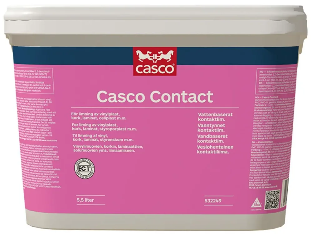 Casco Contact Kontaktlim vattenbaserat 5 l - Bild 2
