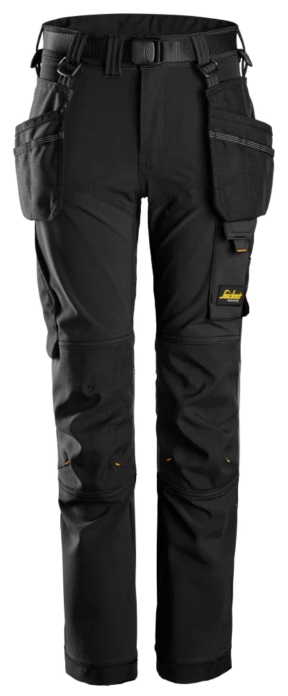 Snickers Workwear 7575-3104 Arbetsbyxa khakigrön/svart 122