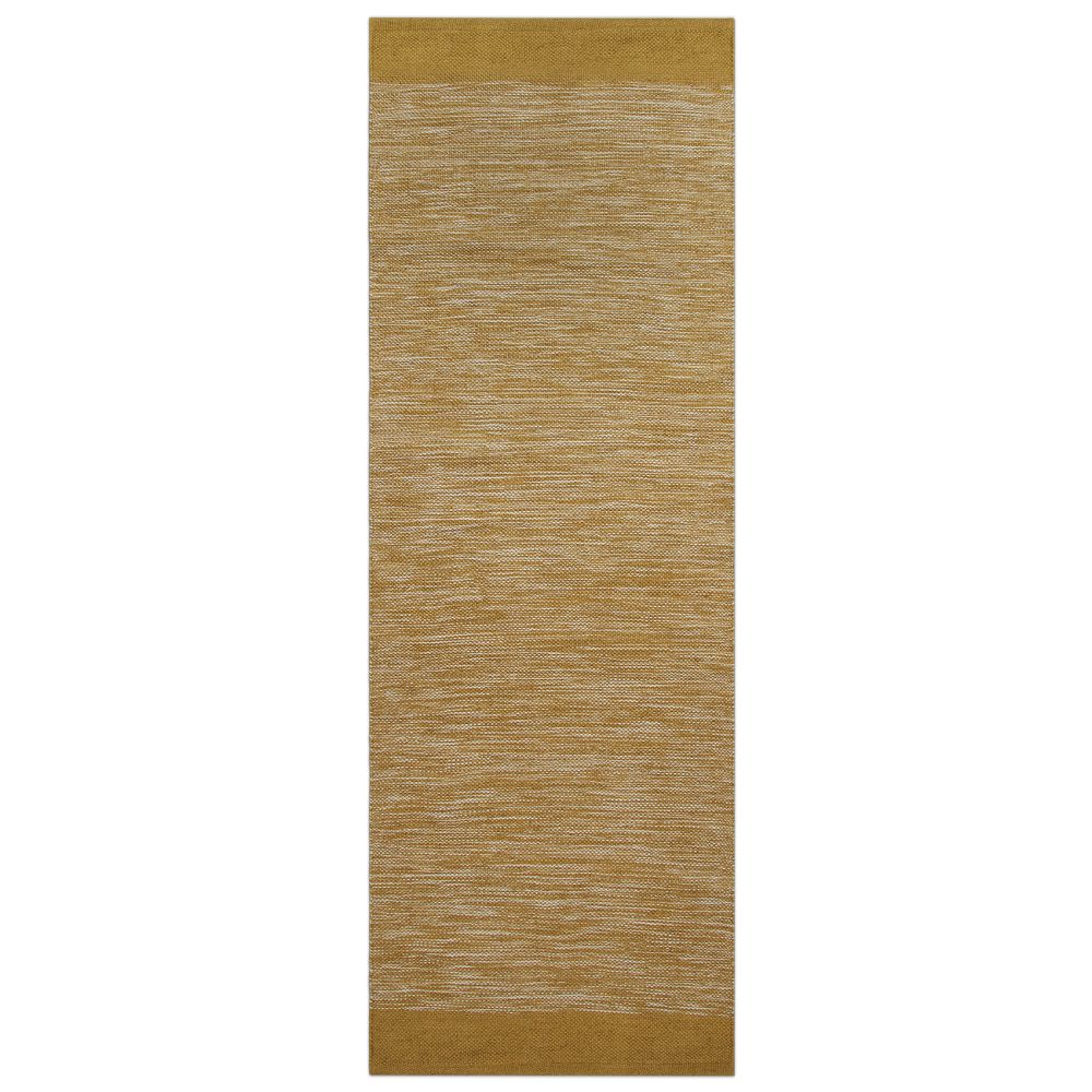 Melange matta 70x200 cm, Dusty yellow