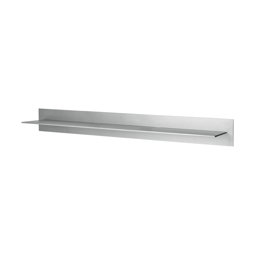 Lager vägghylla singel 85, Aluminium