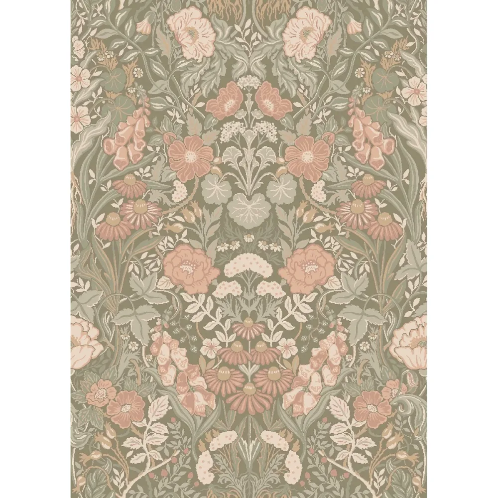 Tapet Orangeri Örtagård 5723 Multi Blommig