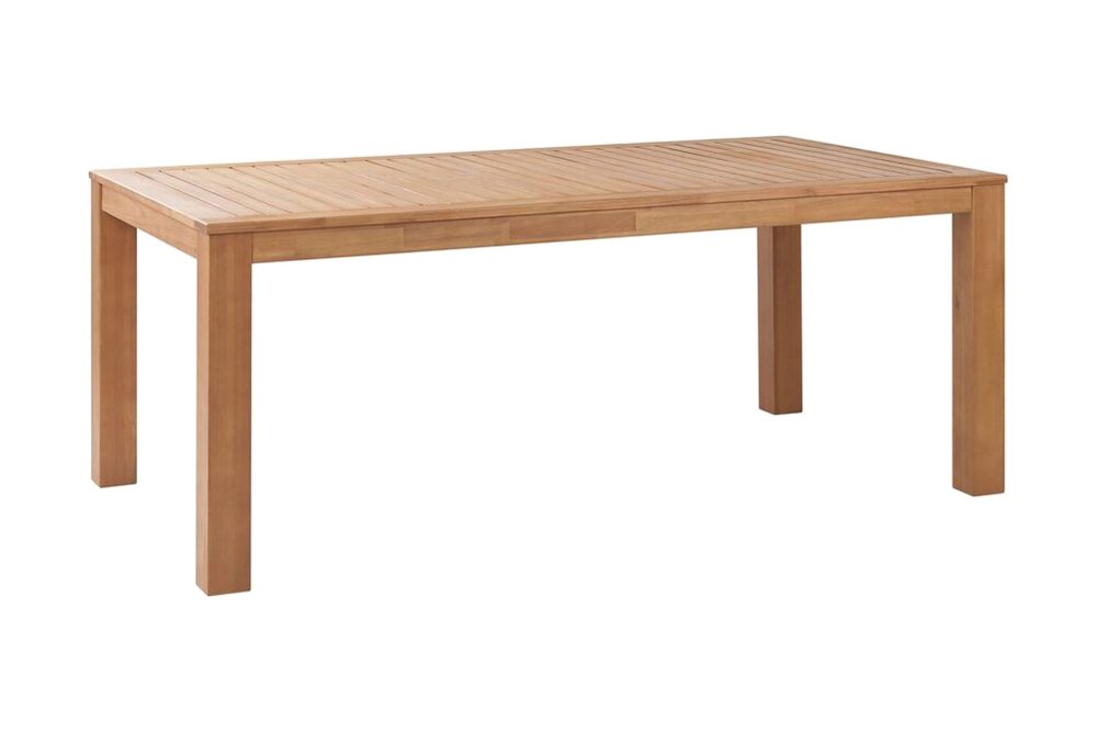 Trädgårdsbord Eukaliptus 190 x 105 cm MONSANO