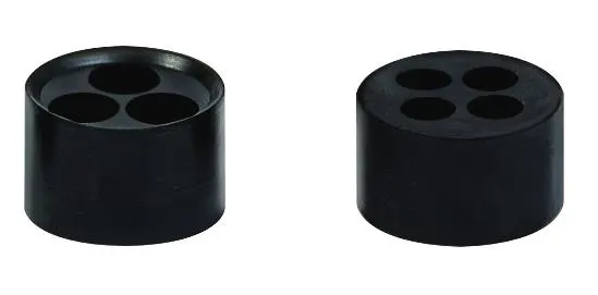Rutab 1460382 Flerhålspackning PG21 2 kablar, 9 mm