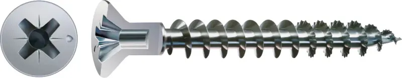 SPAX 0271010450205 Träskruv TFX, FZB, MED HÅL, ETA12/0114 4,5 x 20 mm, 1000-pack