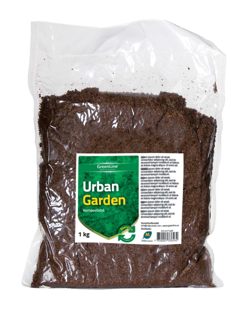 KOMPOSTSTRÖ GREENLINE URBAN GARDEN 1 KG