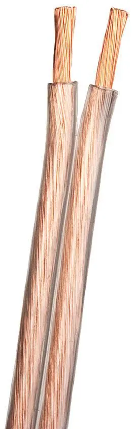 SUPRA 2000000345 Högtalarkabel 0,127 mm, syrefria kopparkardeler 2x2.5, svart, 200 m