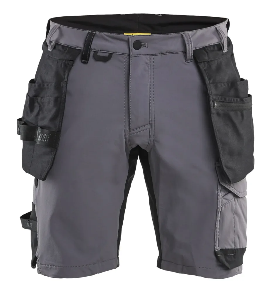 Blåkläder 170216459699C54 Shorts grå/svart Grå/svart