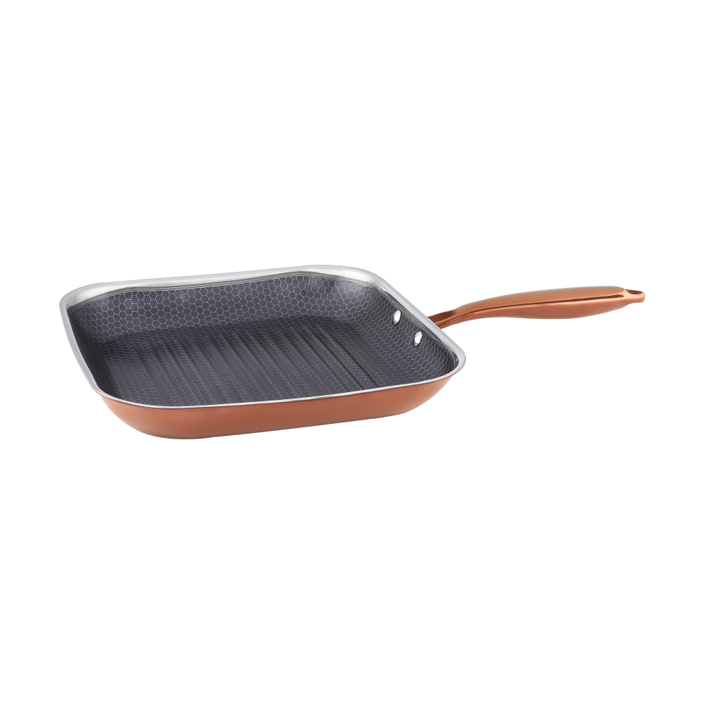 Hâws Santo grillpanna hybrid coating 28 cm, Rose Gold