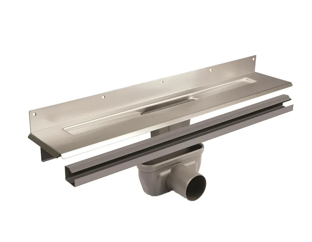 Unidrain Unidrain Golvränna med sidoutlopp 900 mm