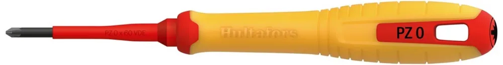 Hultafors 446015 Skruvmejsel för Pozidriv, isolerad 1000 volt PZ 1 x 100 VDE