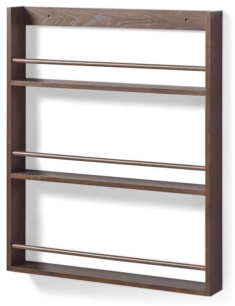 Living Vägghylla 70x10x85,3 cm med 3 hyllplan/rundstavar