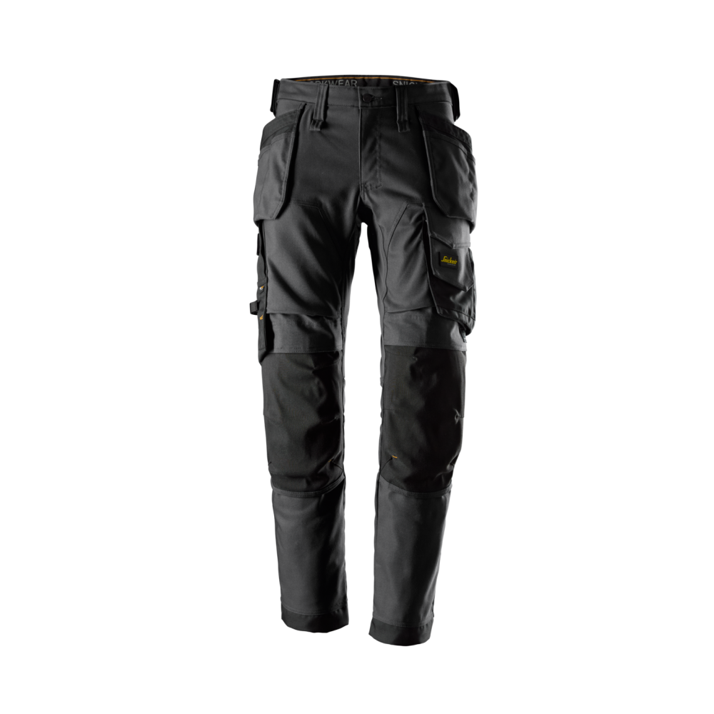 STRETCHBYXA CANVAS AW HF STÅLGRÅ/SVART STL 60