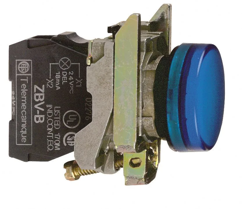 Schneider Electric XB4BVB5 Signallampa LED, 24 V Orange