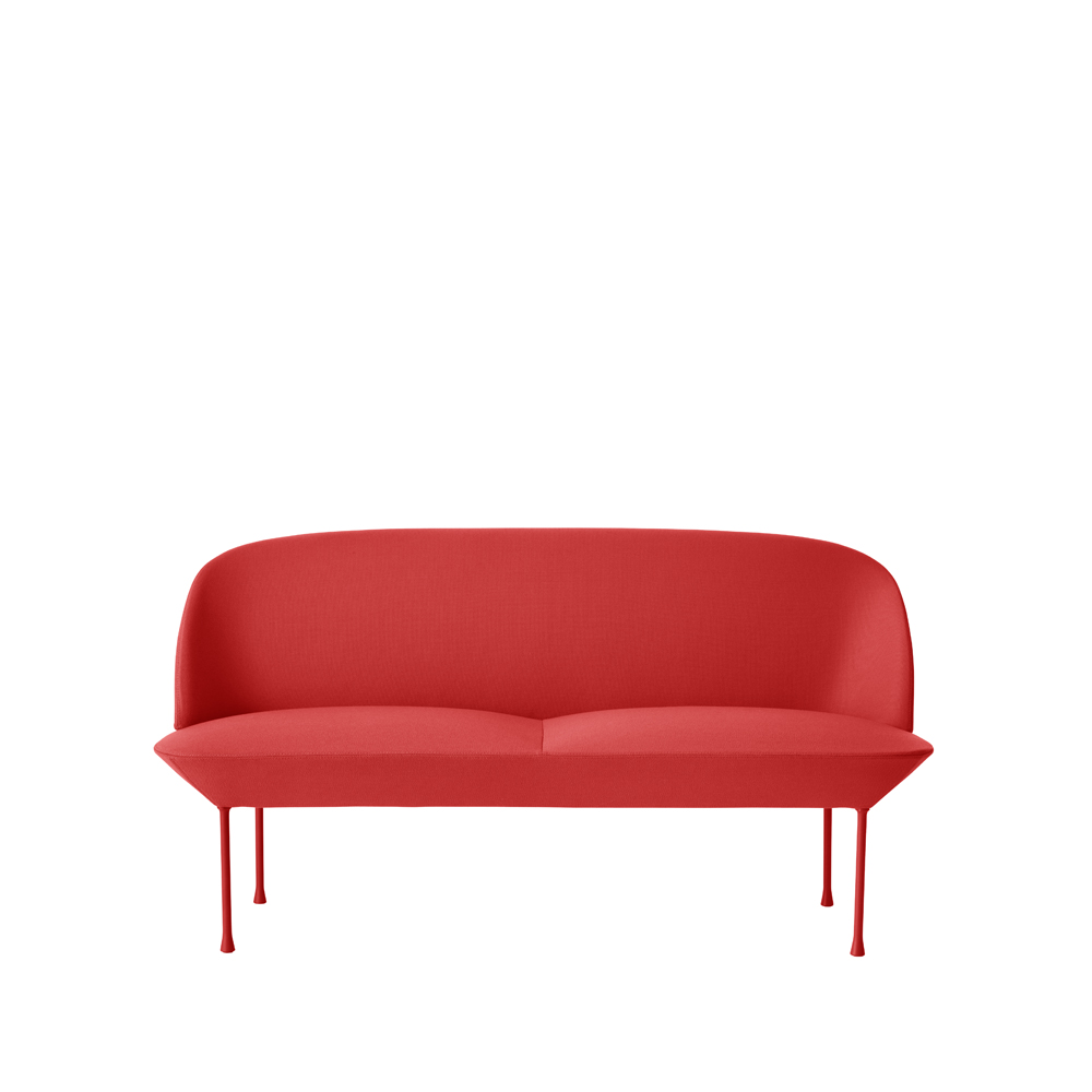 Oslo soffa 2-sits, Steelcut 660-Dark red