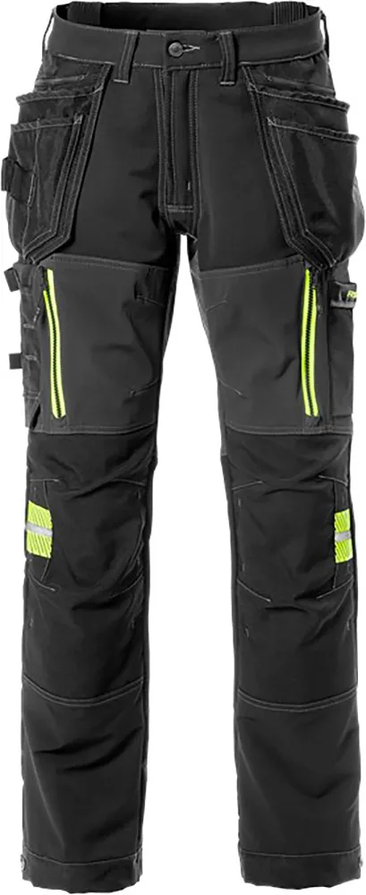 Fristads 2566 STP Arbetsbyxa svart D112