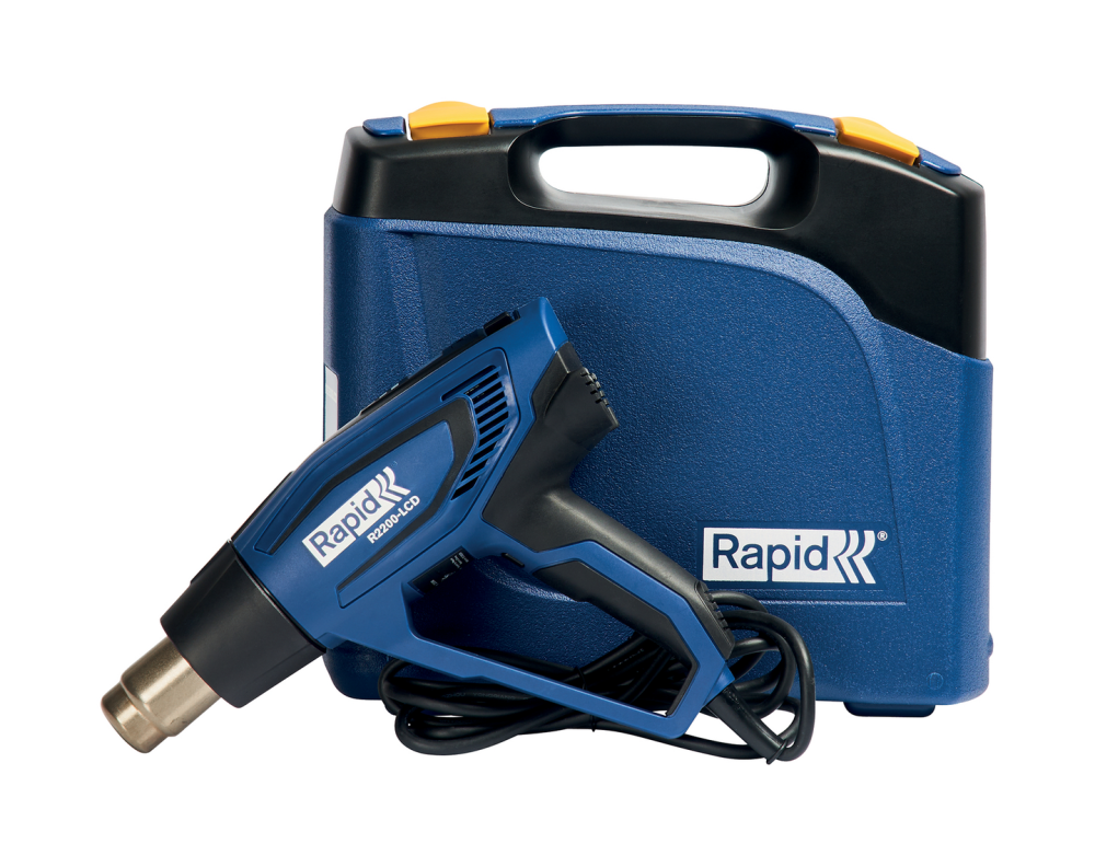 VARMLUFTPISTOL R2200 RAPID LCD I VÄSKA