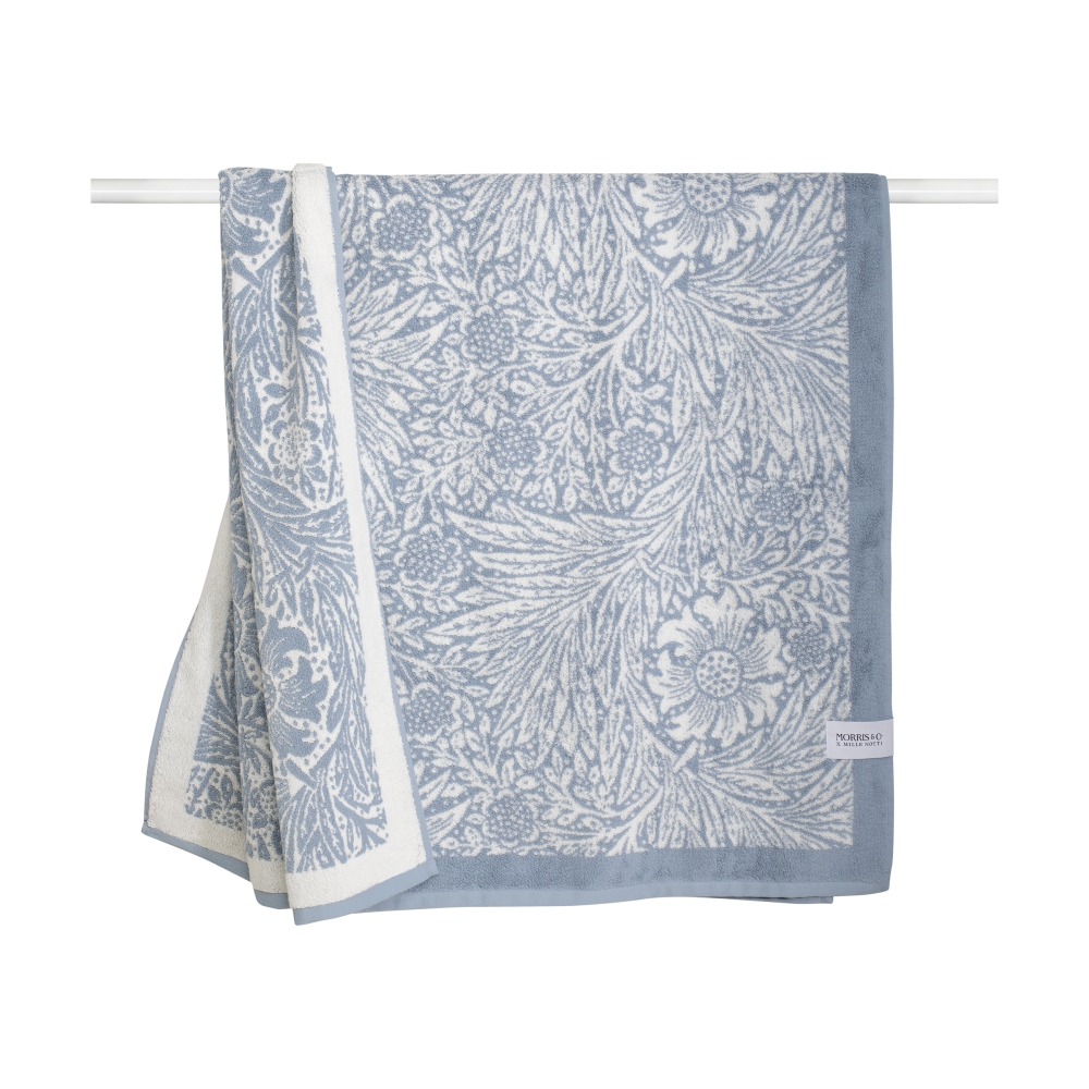 Morris & Co. Marigold Handduk EKO, Blå, 86x150 cm